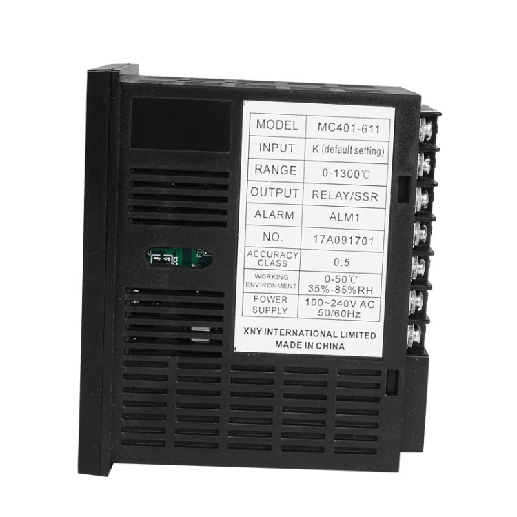 SINOTIMER MC401 Universal Input Short Case PID Intelligent Temperature Controller Meter Heating Cooling Relay SSR Solid State Output - HoMEdemic™ 