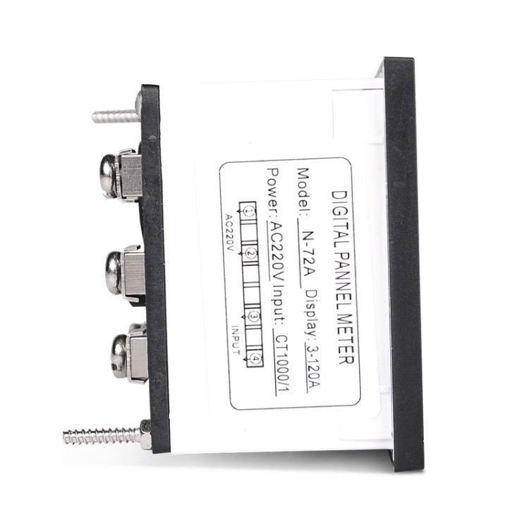 SINOTIMER N-72A AC Current Signal Indicator Square Turntable LED Digital Ammeter - HoMEdemic™ 