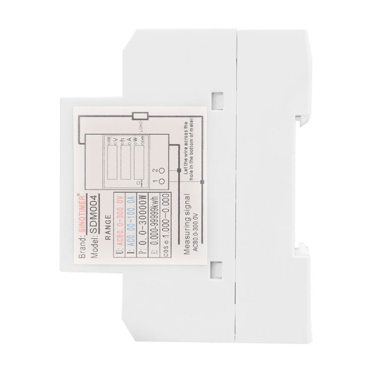 SINOTIMER SDM004 Din Rail AC Voltage Current Time Power Electricity Multi-Function Detection Meter - HoMEdemic™ 