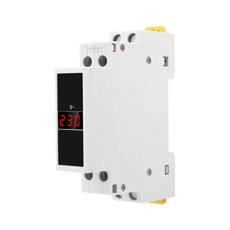 SINOTIMER SDM011 Modular Din Rail Type AC Single-Phase Digital Voltmeter Electronic Instrumentation - HoMEdemic™ 