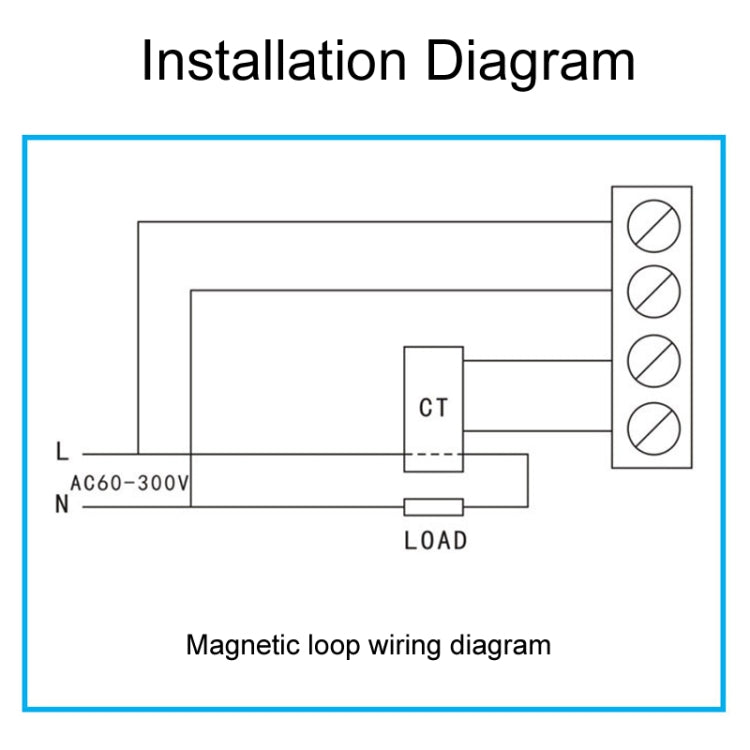 SINOTIMER SPM005 AC Digital Display Voltage Current Power Electricity Multifunctional Monitoring Meter, Specification: 100A - HoMEdemic™ 