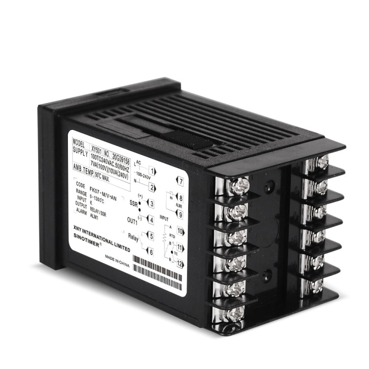 SINOTIMER XY501 Short Shell Intelligent PID Temperature Control Instrument Heating Refrigeration Relay SSR Solid State Output - HoMEdemic™ 
