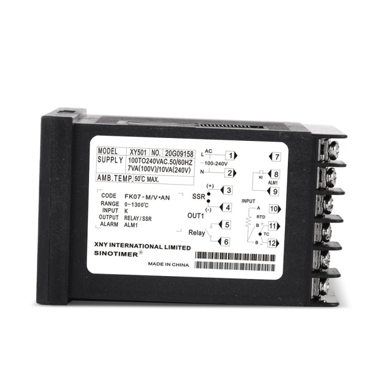 SINOTIMER XY501 Short Shell Intelligent PID Temperature Control Instrument Heating Refrigeration Relay SSR Solid State Output - HoMEdemic™ 