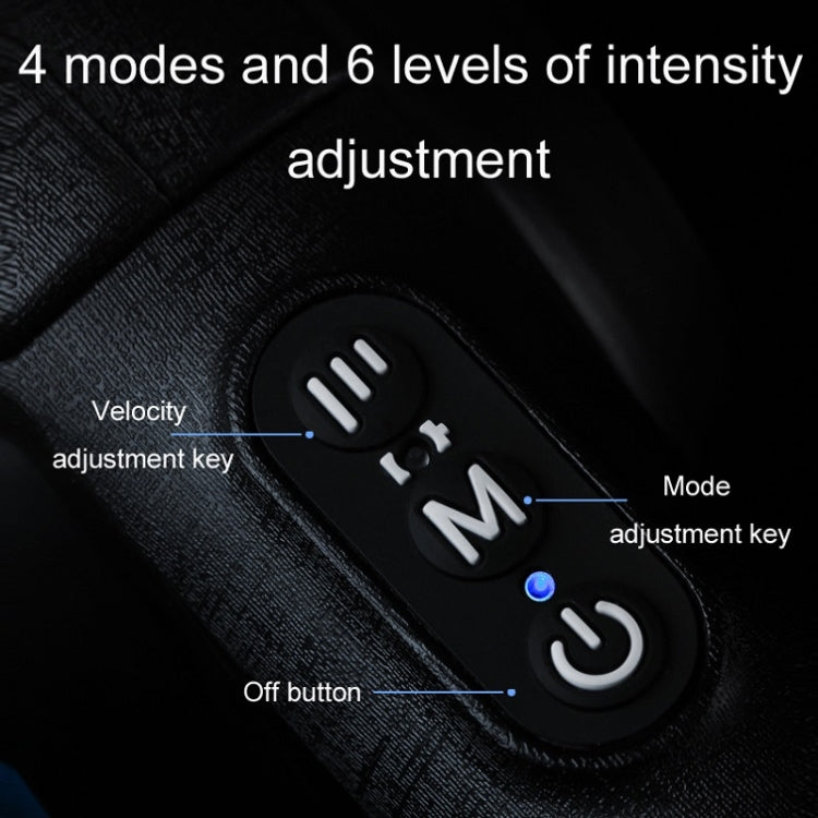 SL-8890 Triangle Fascia Muscle Relaxer Household Electric Fitness Massager, Specification: US Plug(Blue) - HoMEdemic™ 