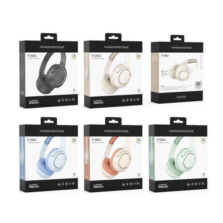 SOYTO P2963 Bluetooth Wireless Headset Noise Reduction Mobile Phone Game Headset(Khaki) - HoMEdemic™ 