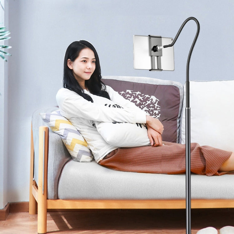 SSKY L6 Bedside Sofa Live Landing Phone Tablet Computer Bracket, Style: Base Heavy Version (Black) - HoMEdemic™ 