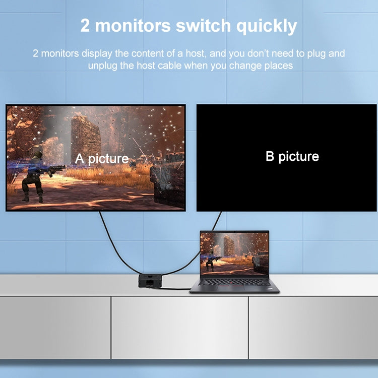 ST0003 2 in 1 Out 8K HDMI Switcher Bi-directional Video Converter - HoMEdemic™ 