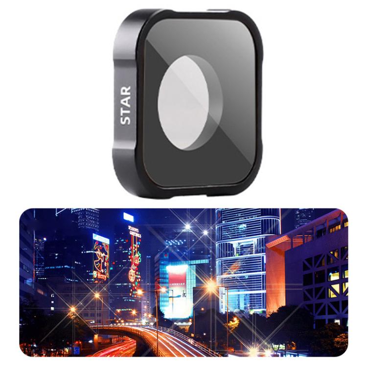 STAR Filter Action Camera Lens Filter For GoPro Hero11 Black / Hero11 Black mini / HERO10 Black / HERO9 Black - HoMEdemic™ 