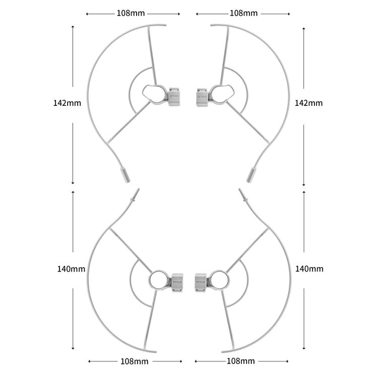 STARTRC 1109131 Drone Propeller Protective Guard Anti-collision Ring for DJI Mini  2 / Mavic Mini(Grey) - HoMEdemic™ 