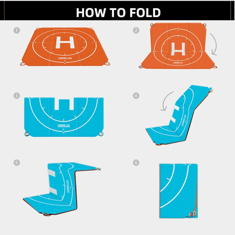 STARTRC 65cm Portable Foldable Square Parking Apron Landing Pad for DJI FPV / mini 2 / Mavic Air 2 / Air 2S - HoMEdemic™ 