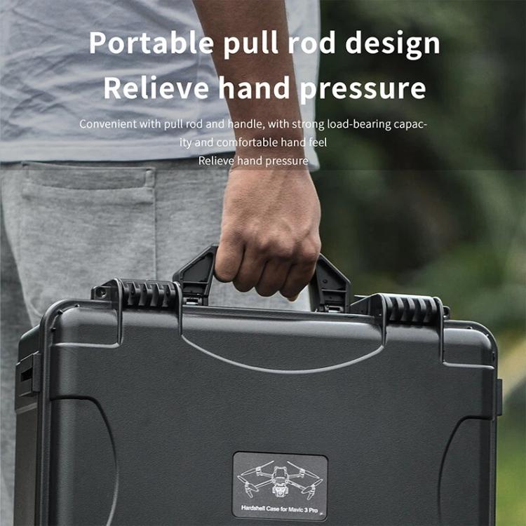 STARTRC ABS Waterproof Shockproof Suitcase for DJI Mavic 3 Pro / RC / RC Pro (Black) - HoMEdemic™ 