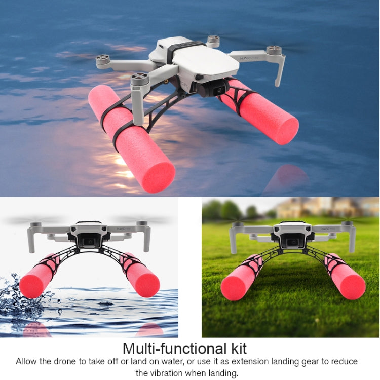 STARTRC Buoyancy Rod Absorbing Height Extender Landing Bracket for DJI Mavic 2 mini(Black Red) - HoMEdemic™ 