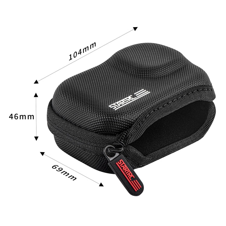 STARTRC Camera PU Carry Case For Insta360 GO3 / DJI Action 3 / 4 / 5 Pro (Black) - HoMEdemic™ 