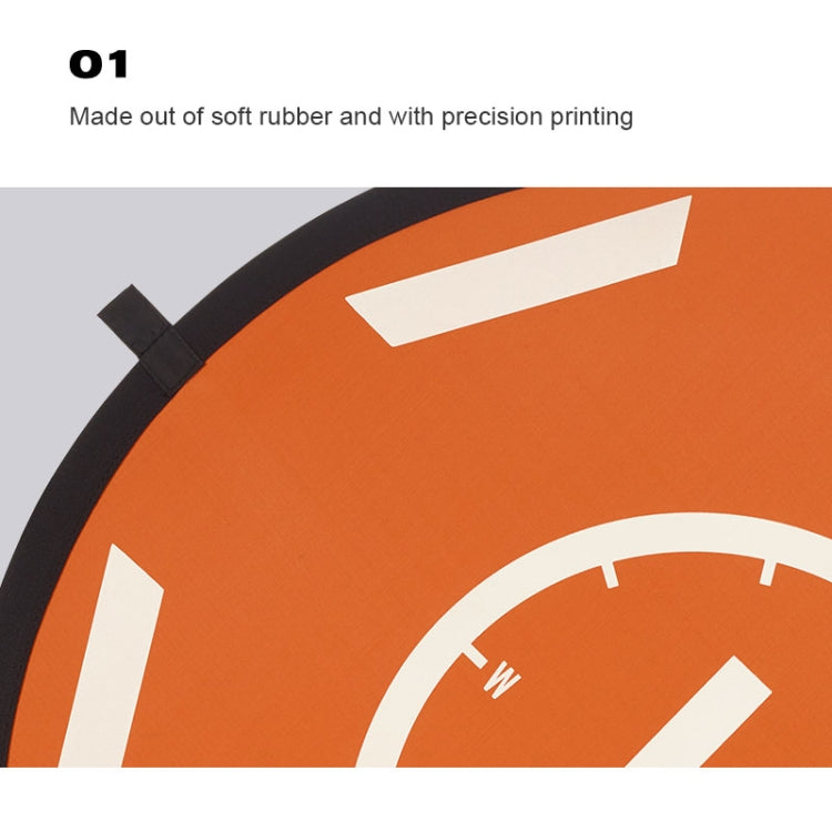 STARTRC RC Drone Quadcopter Portable Parking Apron Fast-fold Landing Parking Pad for DJI Mavic Mini / Mavic Air 2, Diameter: 56cm - HoMEdemic™ 