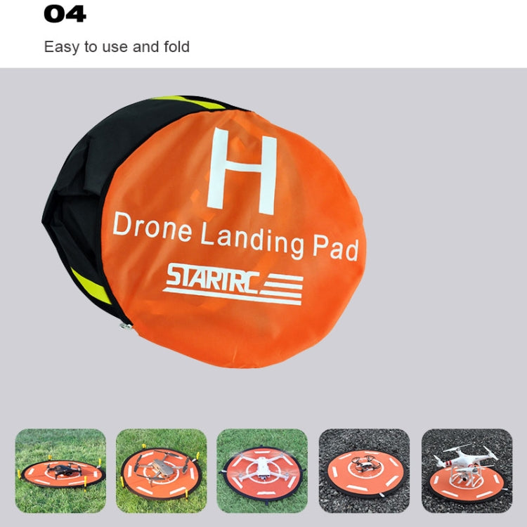STARTRC RC Drone Quadcopter Portable Parking Apron Fast-fold Landing Parking Pad for DJI Mavic Mini / Mavic Air 2, Diameter: 56cm - HoMEdemic™ 
