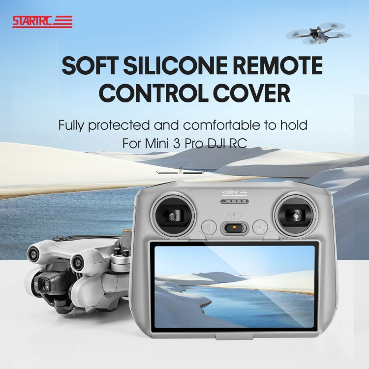 STARTRC Silicone Shockproof Anti-scratch Case for DJI Mini 3 Pro Remote Control(Grey) - HoMEdemic™ 