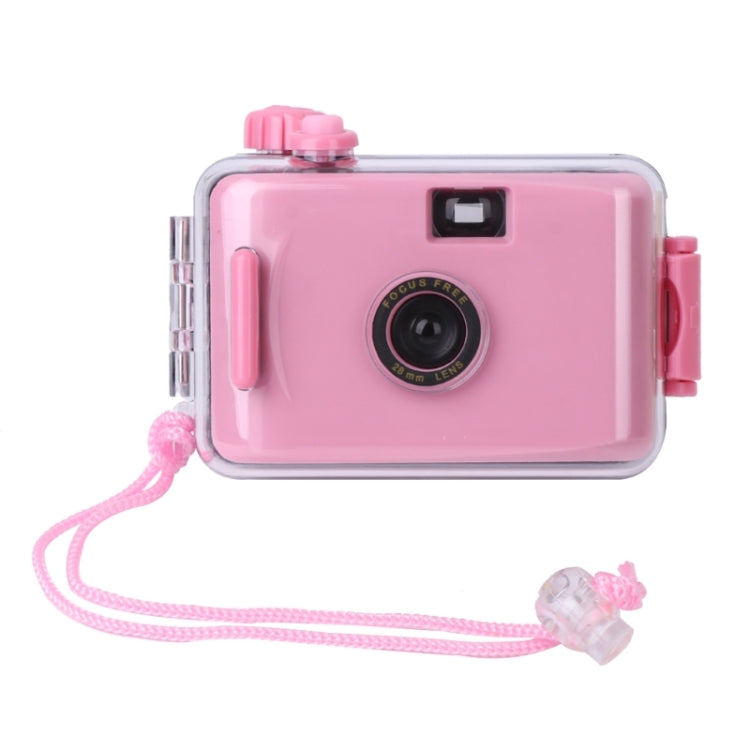 SUC4 5m Waterproof Retro Film Camera Mini Point-and-shoot Camera for Children, Pink, Baby Blue, White, Yellow, Black White - HoMEdemic™ 