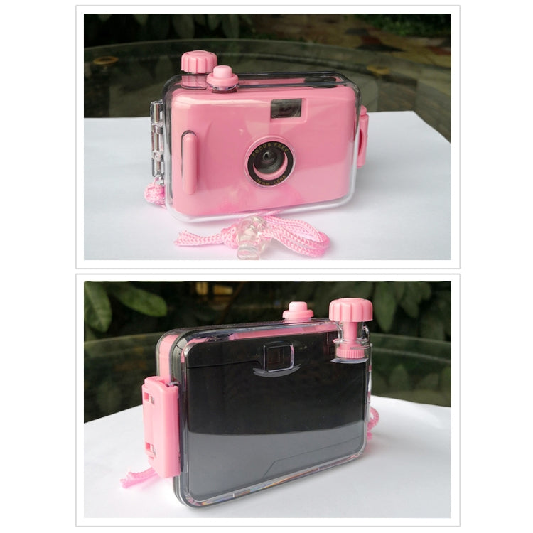 SUC4 5m Waterproof Retro Film Camera Mini Point-and-shoot Camera for Children, Pink, Baby Blue, White, Yellow, Black White - HoMEdemic™ 