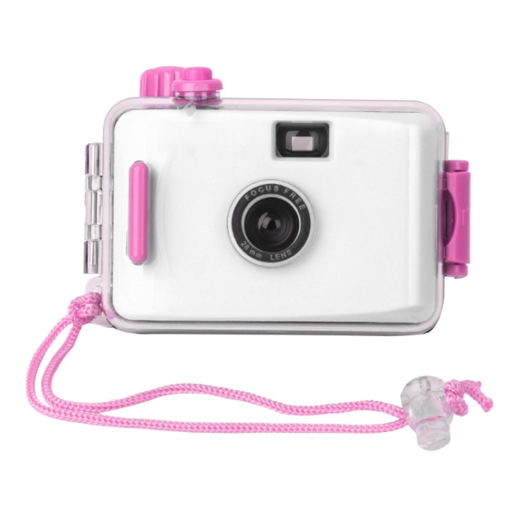 SUC4 5m Waterproof Retro Film Camera Mini Point-and-shoot Camera for Children, Pink, Baby Blue, White, Yellow, Black White - HoMEdemic™ 