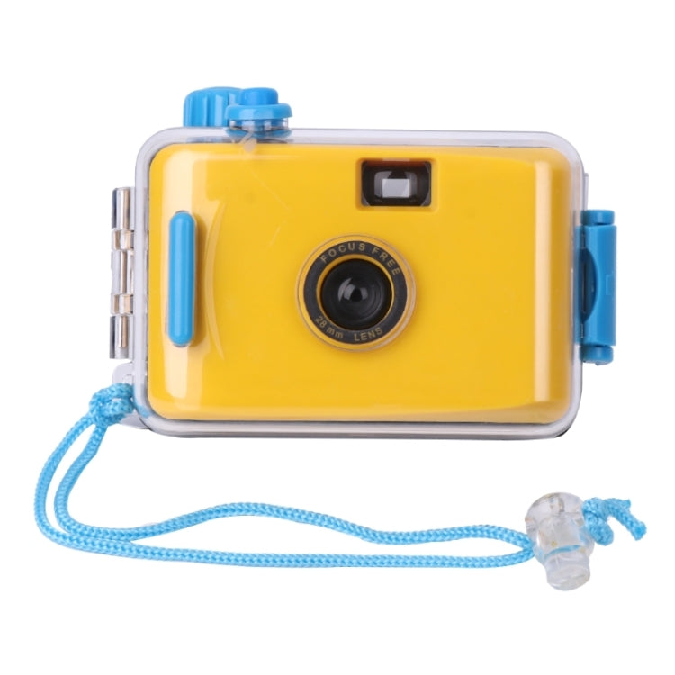 SUC4 5m Waterproof Retro Film Camera Mini Point-and-shoot Camera for Children, Pink, Baby Blue, White, Yellow, Black White - HoMEdemic™ 