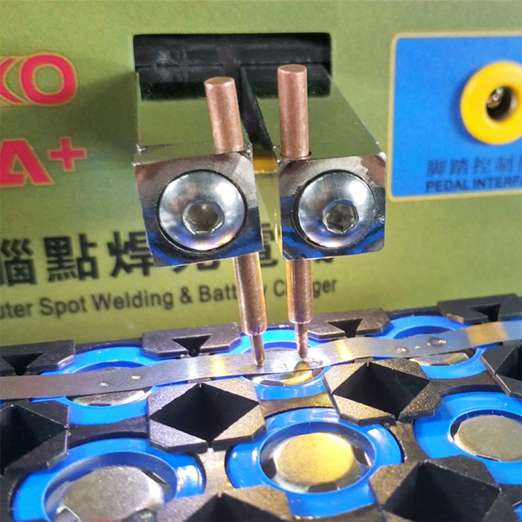 SUKKO LED Pulse Battery Spot Welder + Spot Welding Machine Micro-computer Micro Welding with LED Light+Battery Clamp, 220V EU Plug - HoMEdemic™ 