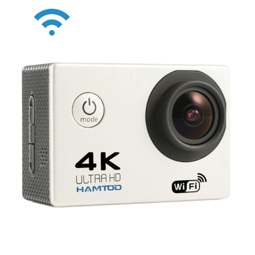 HAMTOD H9A HD 4K WiFi Sport Camera with Waterproof Case, Generalplus 4247, 2.0 inch LCD Screen, 120 Degree Wide Angle Lens - HoMEdemic™ 