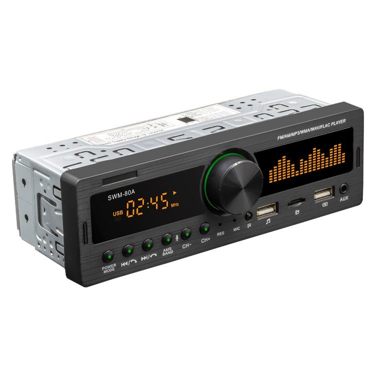 SWM-80A DC12V Car MP3 Support FM / AM & Bluetooth & Mobile Phone Voice Assistant, SWM-80A - HoMEdemic™ 