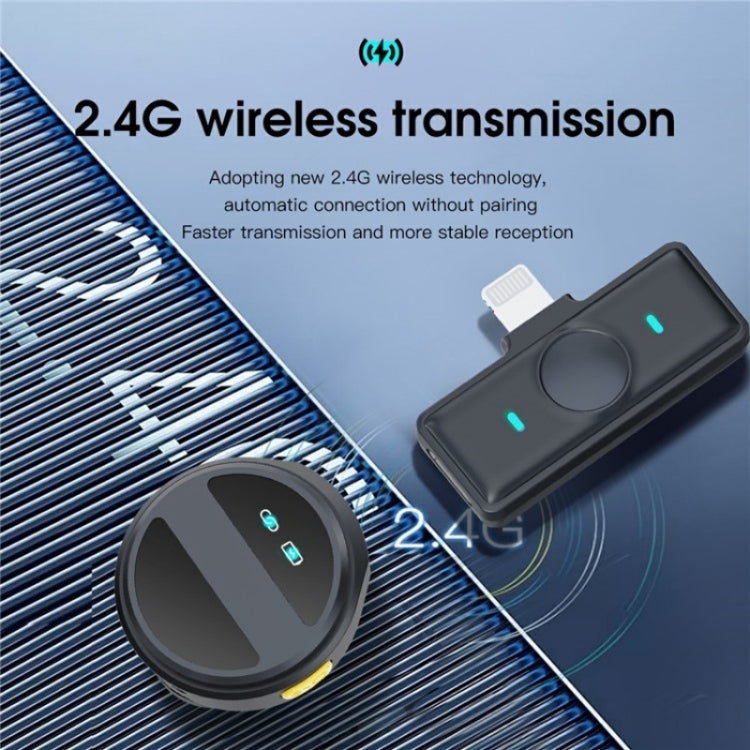 SX21 8 Pin Port 2.4G Smart Noise Reduction Lavalier Wireless Microphone - HoMEdemic™ 