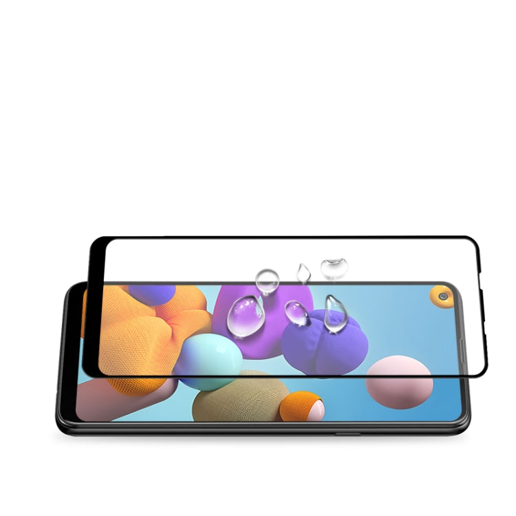 For Samsung Galaxy A21s mocolo 0.33mm 9H 2.5D Full Glue Tempered Glass Film - HoMEdemic™ 