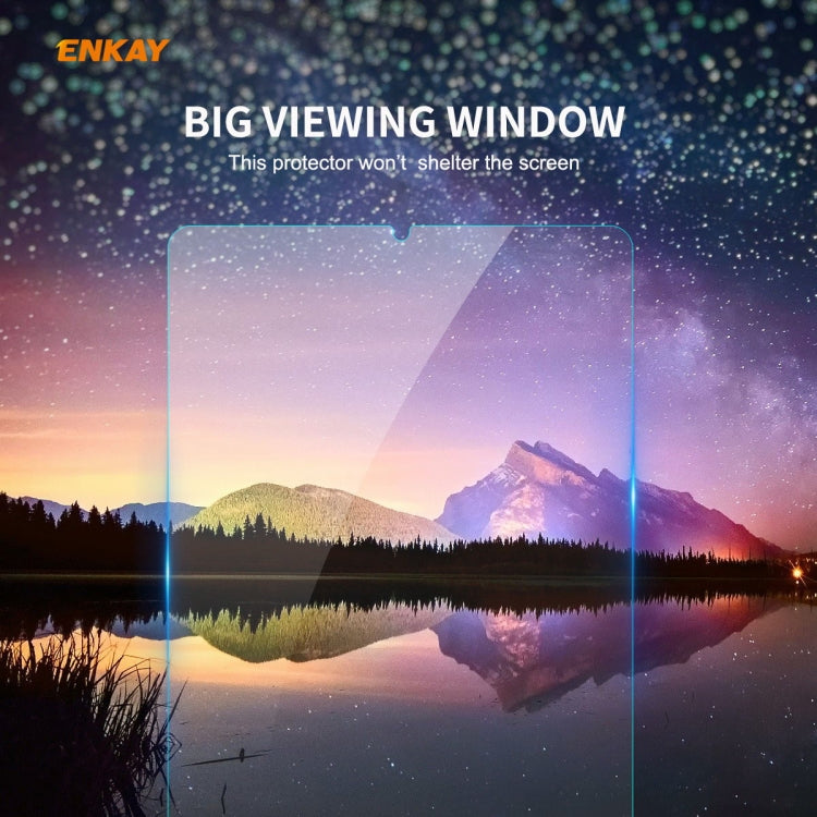 For Samsung Galaxy Tab S6 Lite 10.4 P610 / P615 ENKAY Hat-Prince 0.33mm 9H Surface Hardness 2.5D Explosion-proof Tempered Glass Film - HoMEdemic™ 