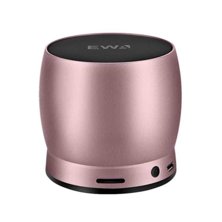 EWA A150 Portable Mini Bluetooth Speaker Wireless Hifi Stereo Strong Bass Music Boom Box Metal Subwoofer, Support Micro SD Card & 3.5mm AUX(Rose Gold) - HoMEdemic™ 