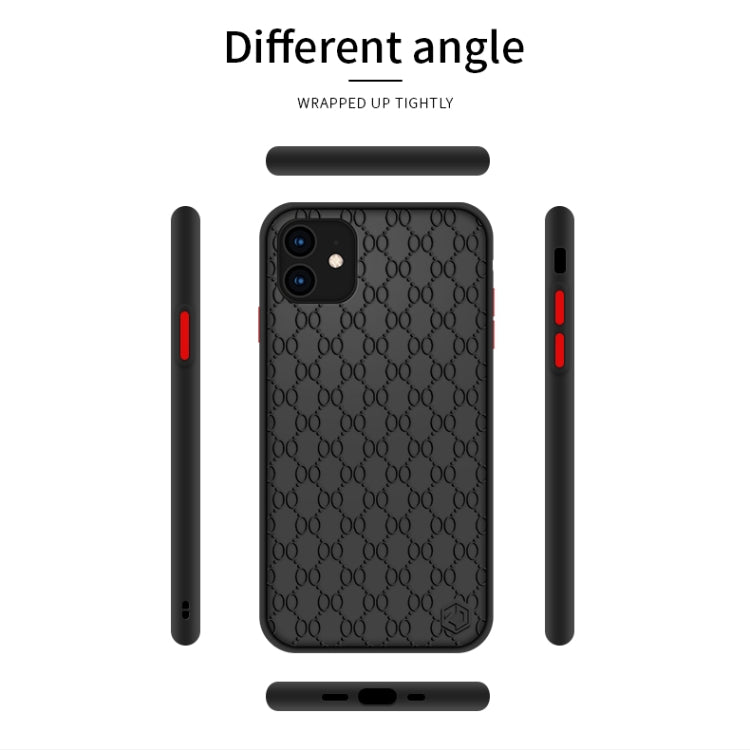 For iPhone 12 mini For iPhone12 mini  PINWUYO Series 2 Generation PC + TPU Anti-drop All-inclusive Protective Case(Red) - HoMEdemic™ 