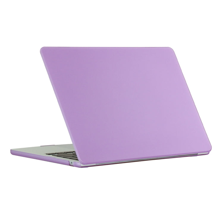 For MacBook Air 13.6 2022/2024 A2681 (M2) / A3113 (M3) ENKAY Matte Laptop Protective Case (Light Purple) - HoMEdemic™ 