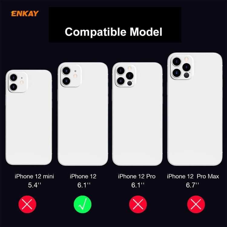 For iPhone 12 ENKAY Hat-Prince 9H Rear Camera Lens Tempered Glass Film Full Coverage Protector - HoMEdemic™ 