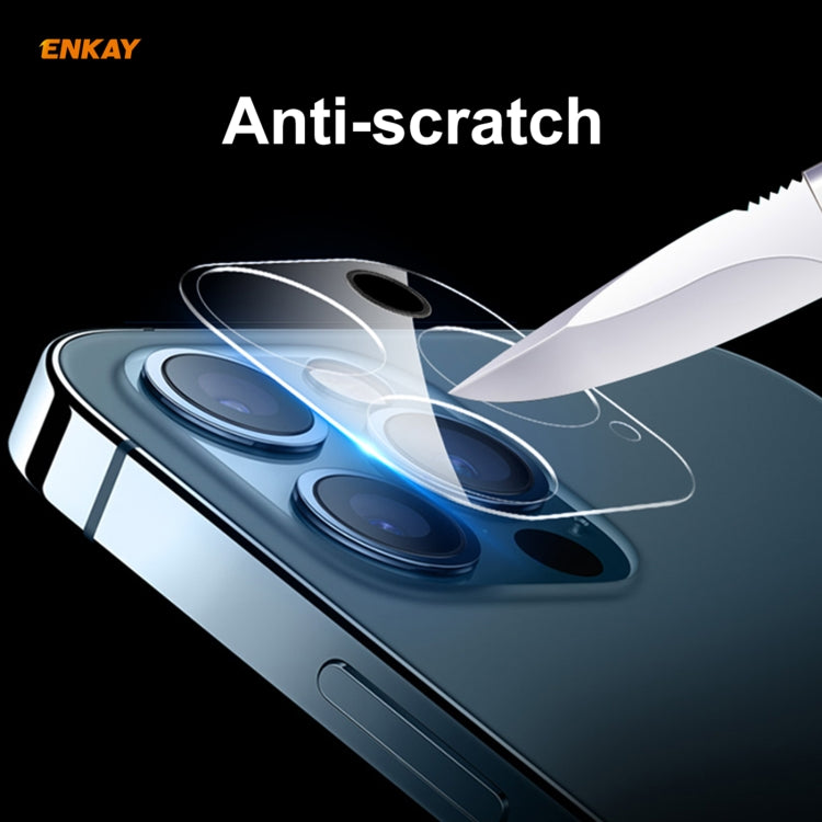 For iPhone 12 Pro ENKAY Hat-Prince 9H Rear Camera Lens Tempered Glass Film Full Coverage Protector - HoMEdemic™ 