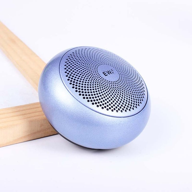 EWA A110 IPX5 Waterproof Portable Mini Metal Wireless Bluetooth Speaker Supports 3.5mm Audio & 32GB TF Card & Calls(Blue) - HoMEdemic™ 
