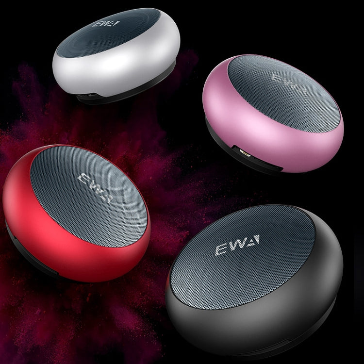 EWA A110 IPX5 Waterproof Portable Mini Metal Wireless Bluetooth Speaker Supports 3.5mm Audio & 32GB TF Card & Calls(Silver) - HoMEdemic™ 