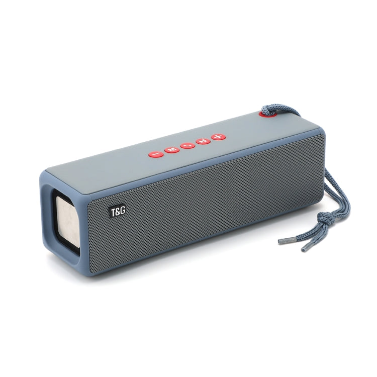T&G TG271 TWS Subwoofer Bluetooth Speaker With Braided Rope, Support USB/AUX/TF Card/FM(Blue) - HoMEdemic™ 