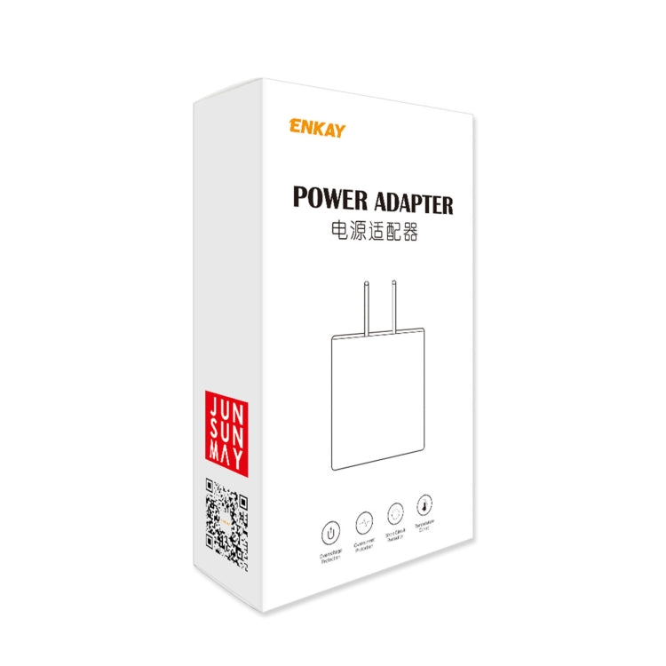 ENKAY Hat-Prince T033 18W USB QC 3.0 Fast Charging Travel Charger Power Adapter, EU Plug - HoMEdemic™ 