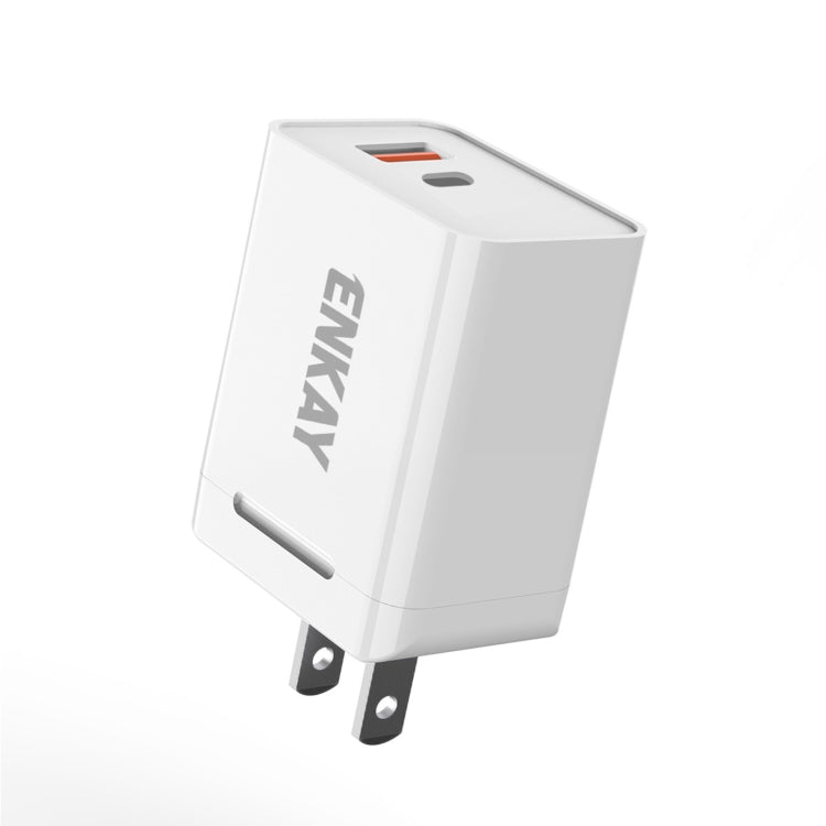 ENKAY Hat-Prince U033 18W 3A PD+QC 3.0 Fast Charging Travel Charger Power Adapter, US Plug - HoMEdemic™ 