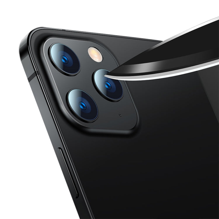 For iPhone 12 Pro 2pcs mocolo 0.15mm 9H 2.5D Round Edge Rear Camera Lens Tempered Glass Film(Clear) - HoMEdemic™ 