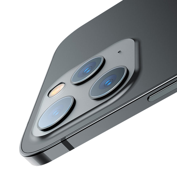 For iPhone 12 Pro 2pcs mocolo 0.15mm 9H 2.5D Round Edge Rear Camera Lens Tempered Glass Film(Clear) - HoMEdemic™ 