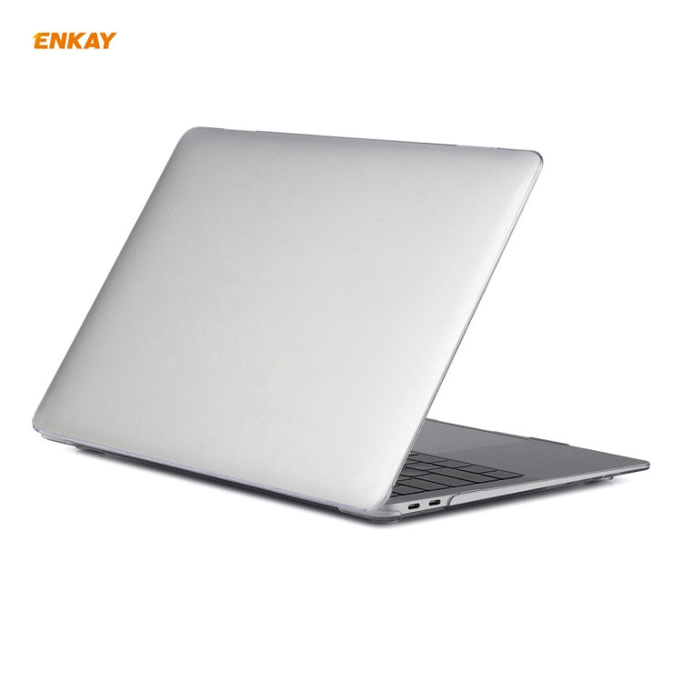 For MacBook Air 13.3 inch A2179 & A2337 2020 ENKAY 3 in 1 Crystal Laptop Protective Case + US Version TPU Keyboard Film + Anti-dust Plugs Set(Transparent) - HoMEdemic™ 