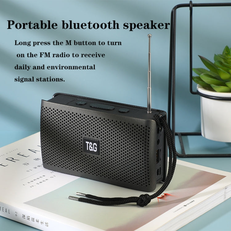 T&G TG282 Portable Bluetooth Speakers with Flashlight, Support TF Card / FM / 3.5mm AUX / U Disk / Hands-free Call(Green) - HoMEdemic™ 
