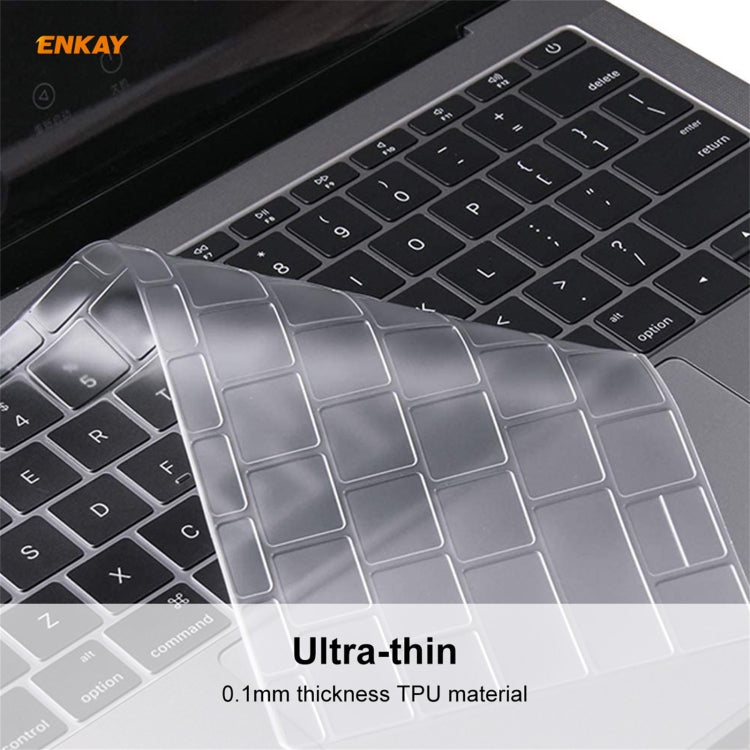ENKAY US Version Soft TPU Keyboard Protector Film for MacBook 12 inch A1534 (2015) / Pro 13.3 inch A1708 (without Touch Bar) - HoMEdemic™ 