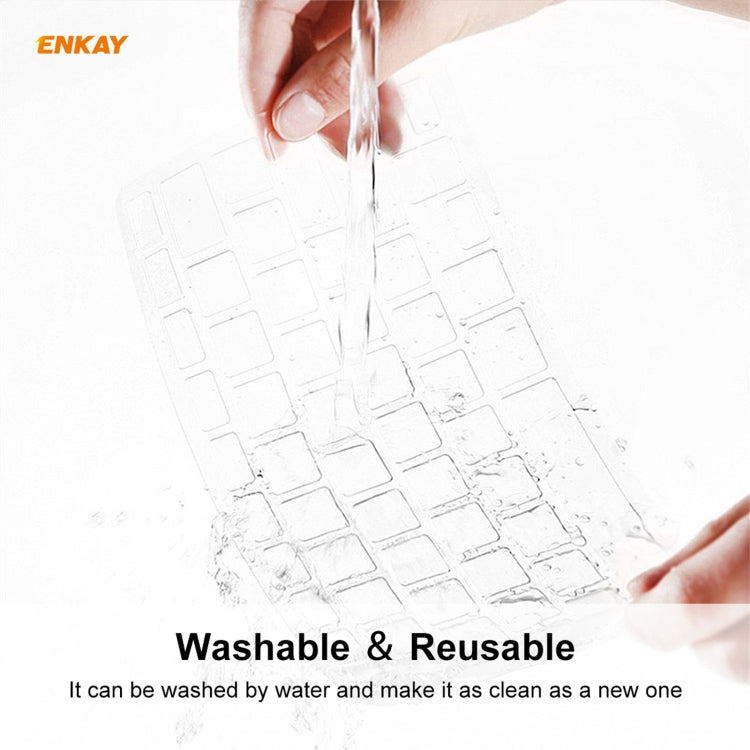 ENKAY Soft TPU Keyboard Protector Film for MacBook Air 13.3 inch A2179 (2020) / A2337 (2020), Version:EU Version - HoMEdemic™ 