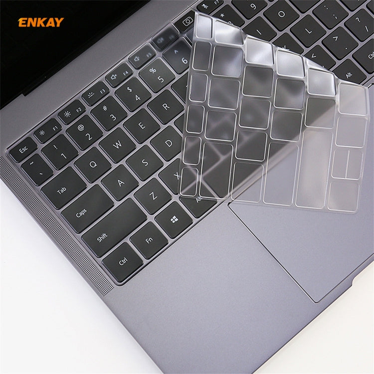 For Huawei MateBook D 14 inch / D 15.6 inch ENKAY Ultrathin Soft TPU Keyboard Protector Film, US Version - HoMEdemic™ 