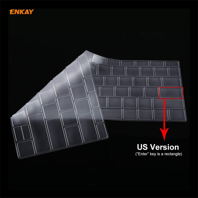 ENKAY Ultrathin Soft TPU Keyboard Protector Film For Huawei MateBook 13 inch, US Version - HoMEdemic™ 