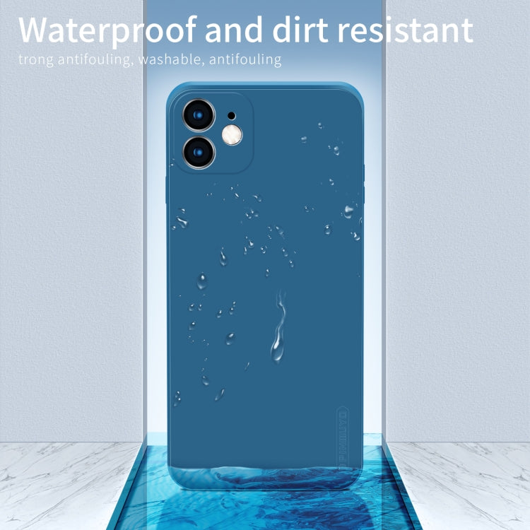 For iPhone 12 mini PINWUYO Touching Series Liquid Silicone TPU Shockproof Case(Black) - HoMEdemic™ 