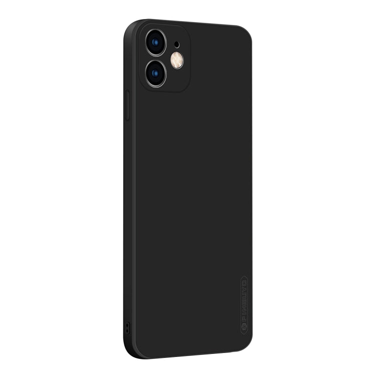 For iPhone 12 PINWUYO Touching Series Liquid Silicone TPU Shockproof Case(Black) - HoMEdemic™ 